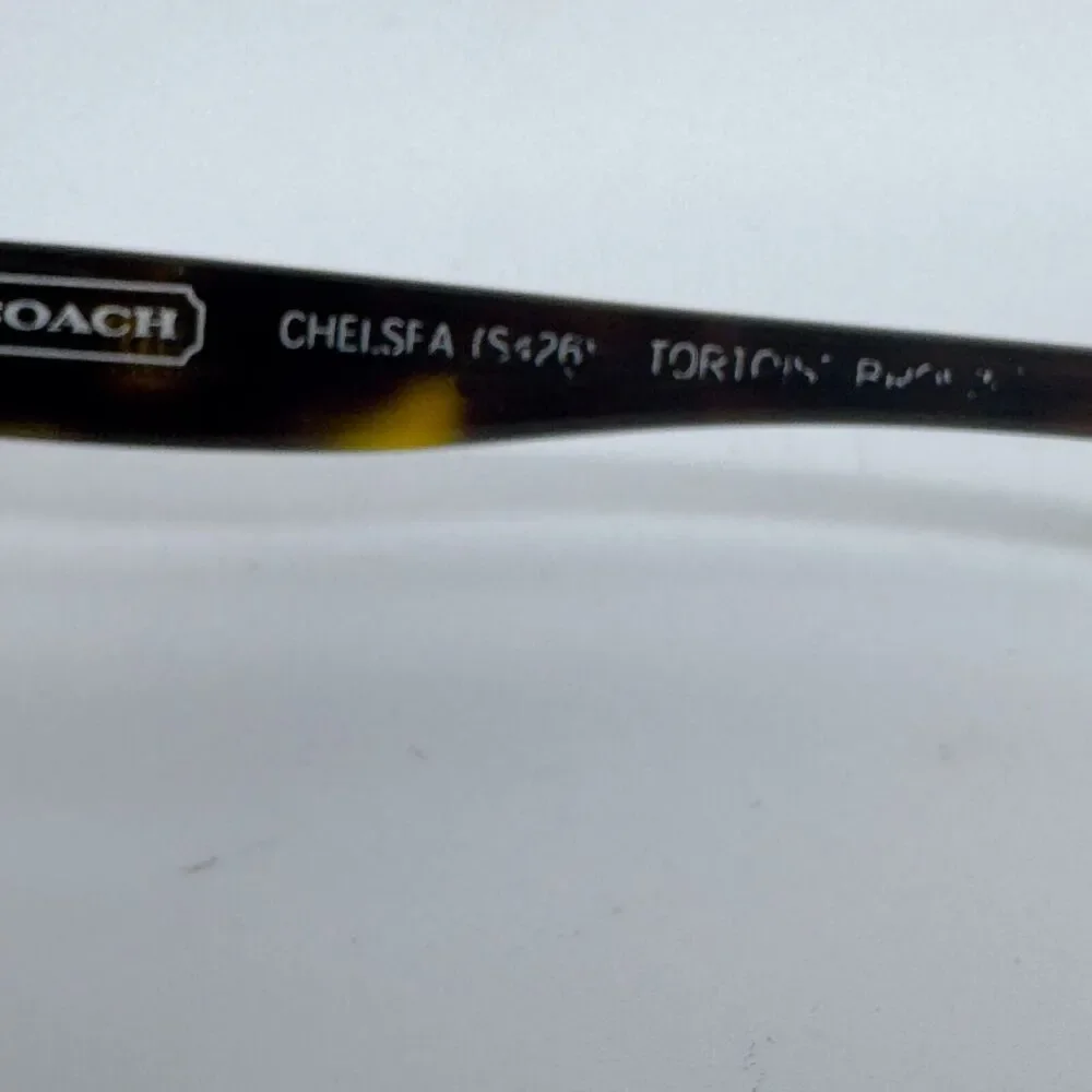 Coach Tortoise Brown Eyeglasses FRAMES Chelsea S426‎ 55-16-125 H16009